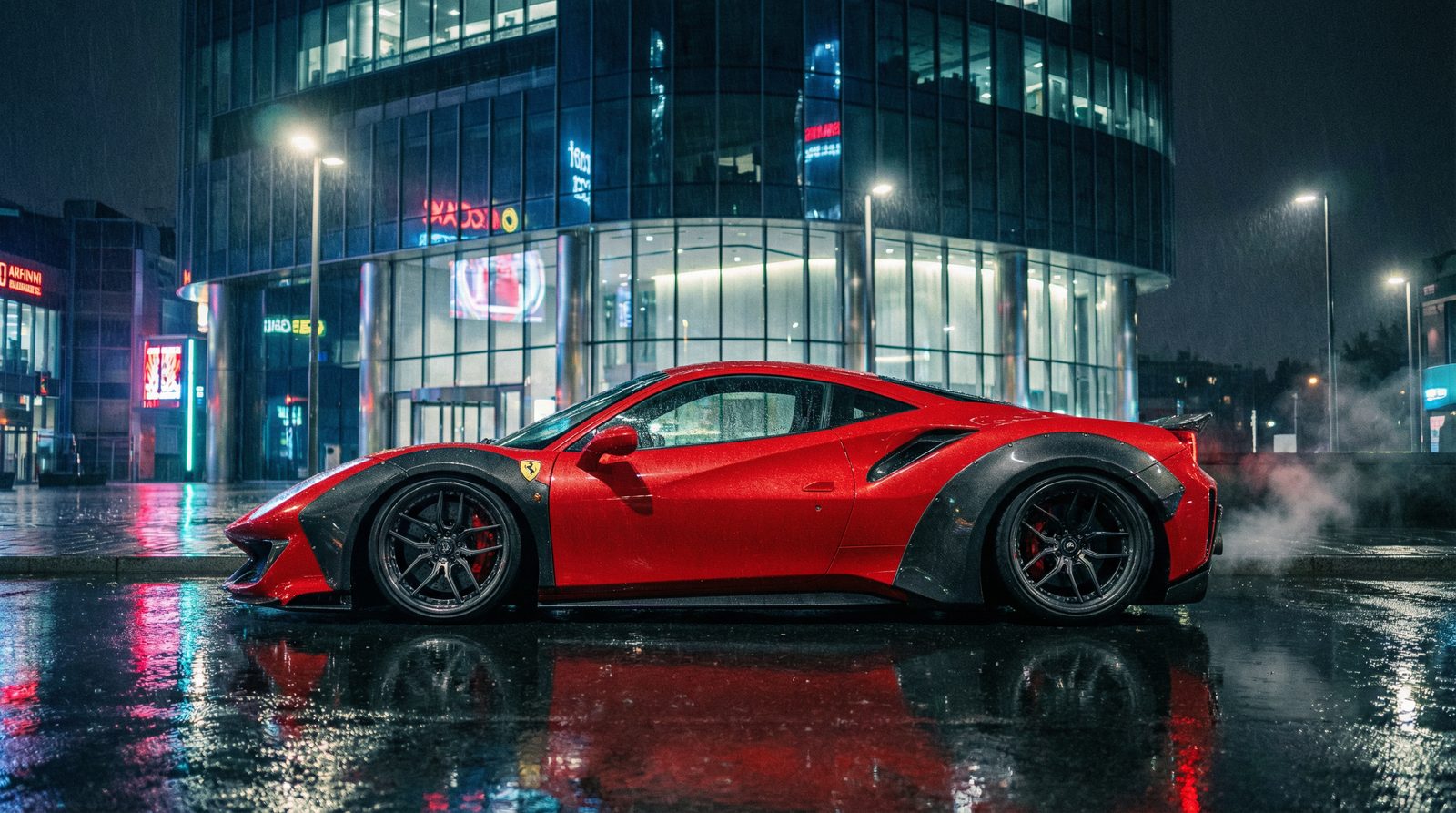 困困兔法拉利改装视频